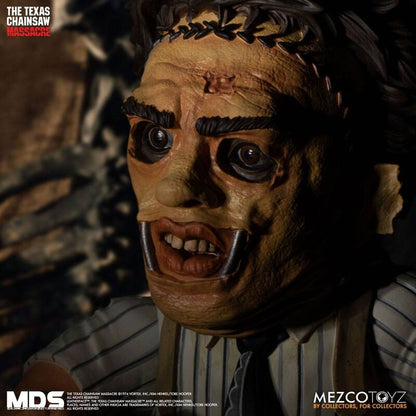 Action figure di Leatherface tratta da Non aprite quella porta 15 cm della MDS