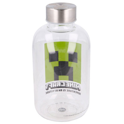 Garrafa de vidro Minecraft 620ml