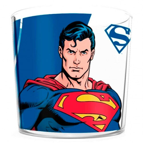 Superman DC Comics glass tumbler
