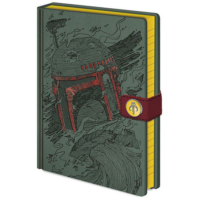 premium a5 boba fett star wars notebook