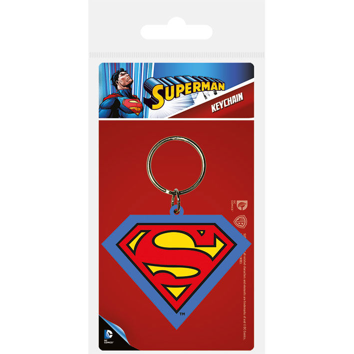 superman keychain dc comics
