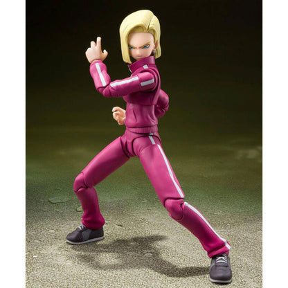 android 18 figure  battle between universes saga  dragon ball super  14cm