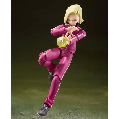 Figura de Androide 18 de la saga Batalla entre Universos de Dragon Ball Super 14 cm