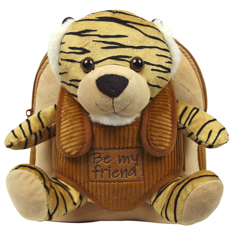 backpack  tiger joe plush 26cm