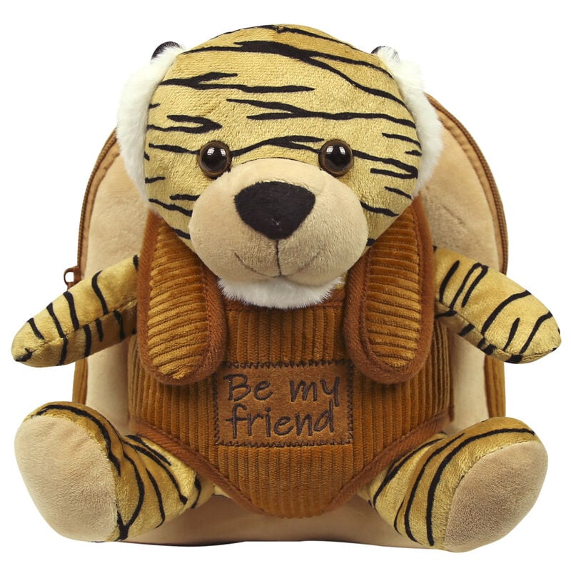 Joe Tiger Plush Backpack 26cm