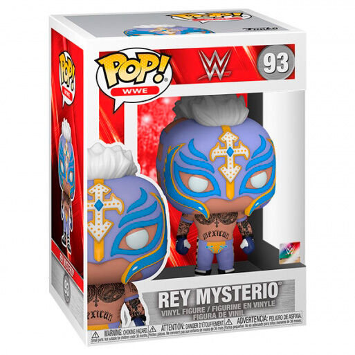 Figura POP de la WWE Rey Mysterio