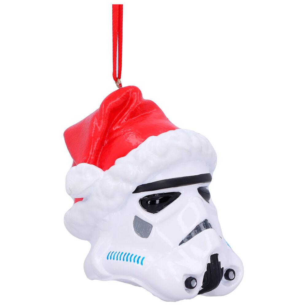 Ornamento natalizio Stormtrooper Cappello di Babbo Natale Star Wars