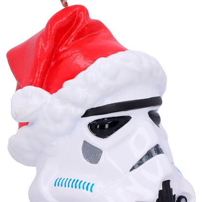 Ornamento natalizio Stormtrooper Cappello di Babbo Natale Star Wars