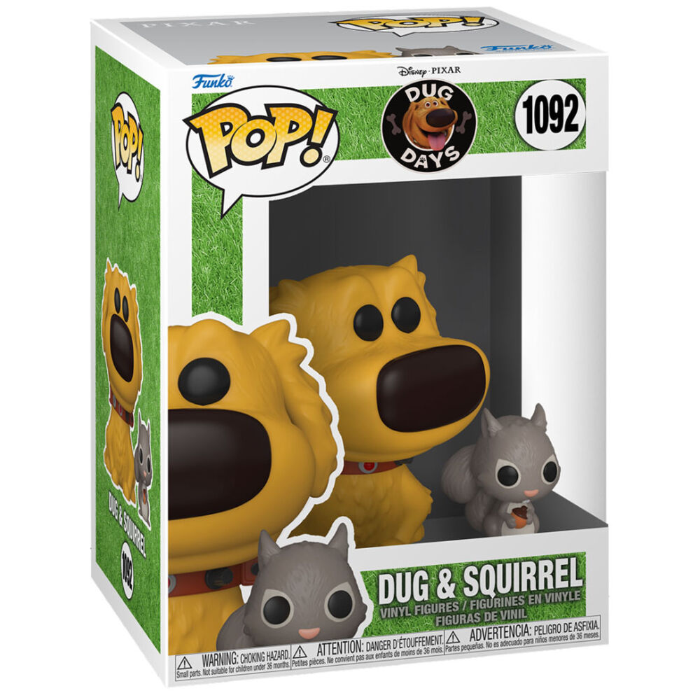 Figura POP Dug Days Dug con scoiattolo