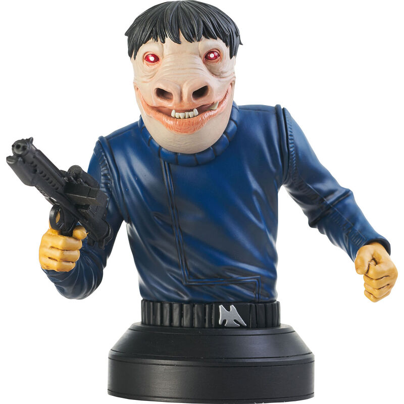 bust blue snaggletooth episode vi star wars 13cm