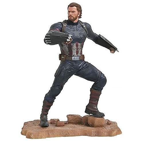captain america avengers statue 3 marvel 23cm