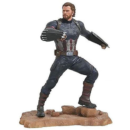 captain america avengers statue 3 marvel 23cm