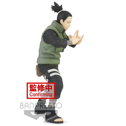 Action figure di Shikamaru Vibration Stars Nara Naruto Shippuden 17 cm