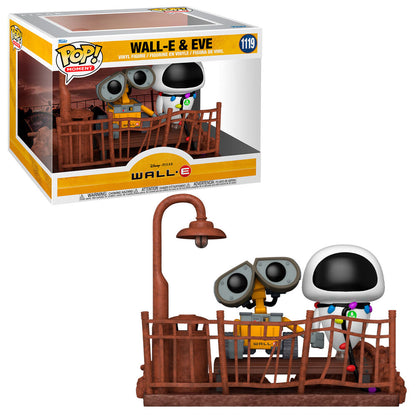 disney wall e pop figure  wall e & eve