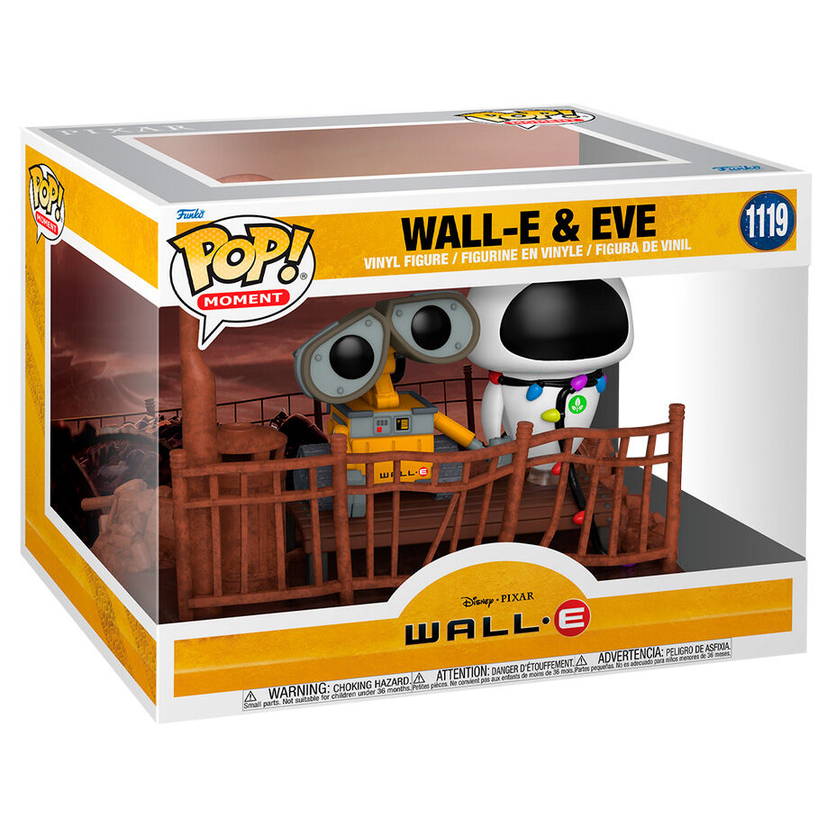Disney Wall E POP Figure Wall E & Eve