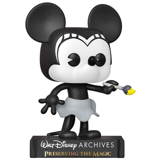 pop figure disney minnie mouse plane crazy minnie 1928