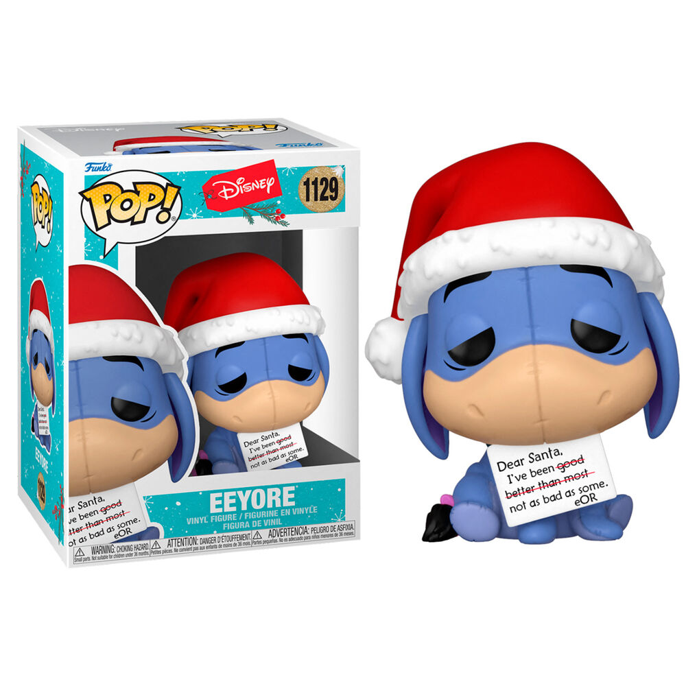 disney holiday eeyore pop figure