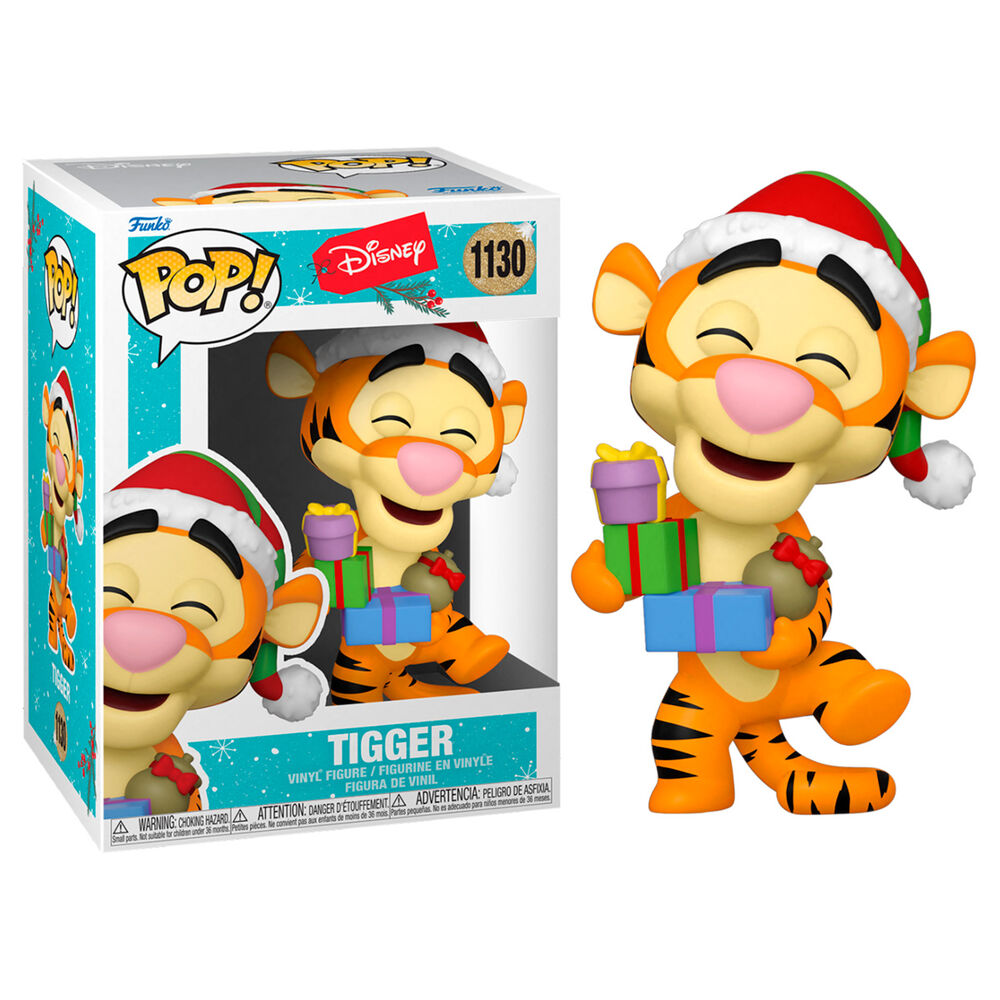 disney holiday tigger pop figure