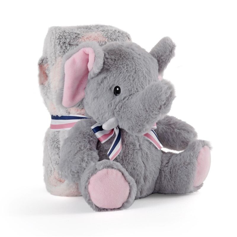 plush  soft blanket elephant allie 22cm