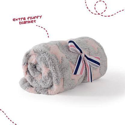Elefante Allie in peluche e morbida coperta 22 cm