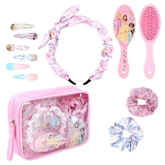 disney princesses hair accessories toiletry bag