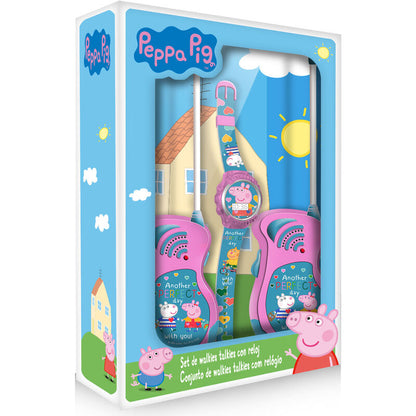 blister digital watch  walkie takie peppa pig