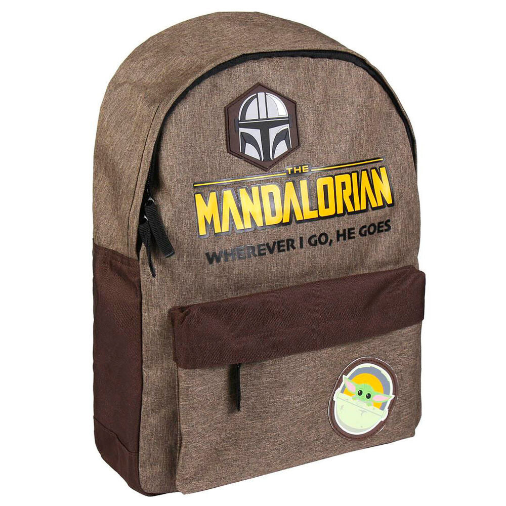 yoda mandalorian star wars backpack 44cm