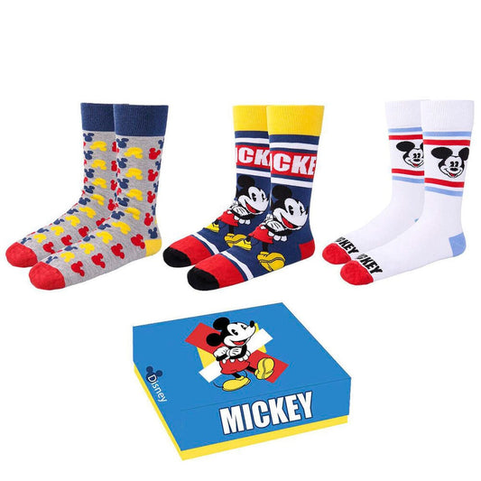 Set of 3 Mickey Mouse Disney socks