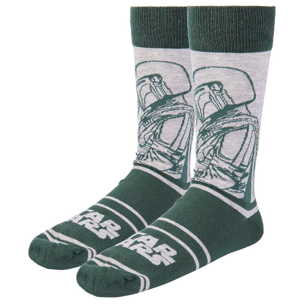 Set mit 3 Mandalorian Star Wars Socken