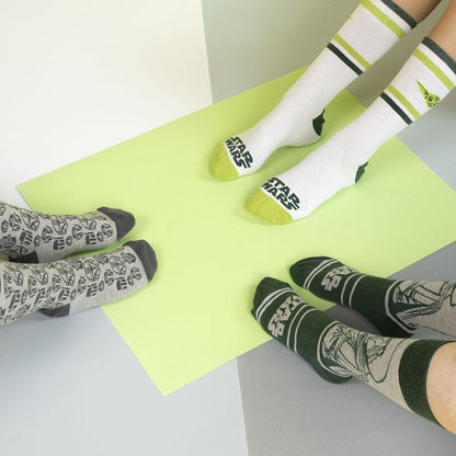 Set mit 3 Mandalorian Star Wars Socken