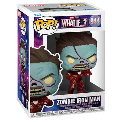Figura POP de Iron Man zombi de Marvel: ¿Qué pasaría si
