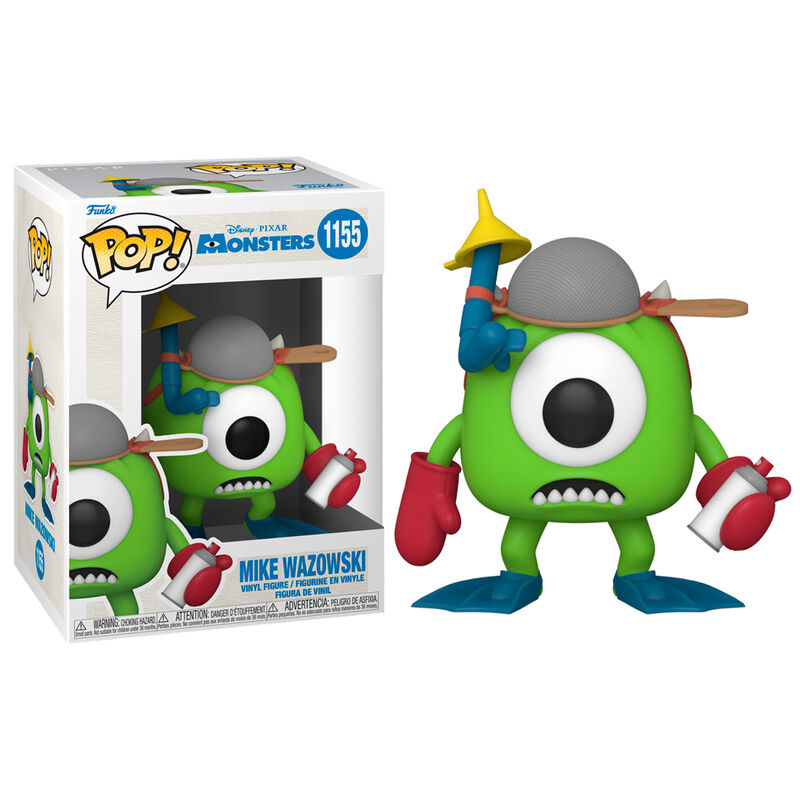 Figura POP de Mike con guantes del 20 aniversario de Monsters Inc