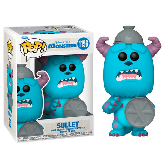 pop figure monsters inc 20th sulley with lid