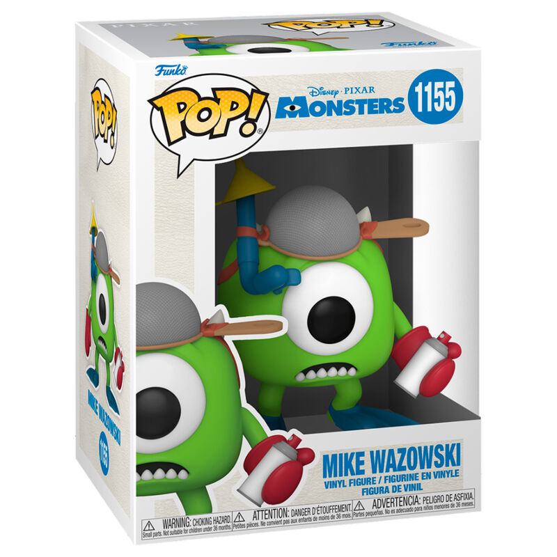 Figura POP de Mike con guantes del 20 aniversario de Monsters Inc