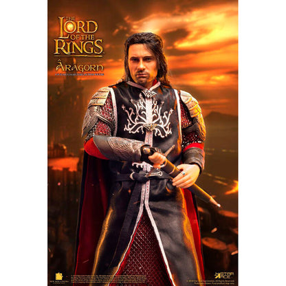 Figurine royale Maître Aragorn Le Seigneur des Anneaux 23 cm