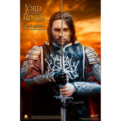 Figurine royale Maître Aragorn Le Seigneur des Anneaux 23 cm