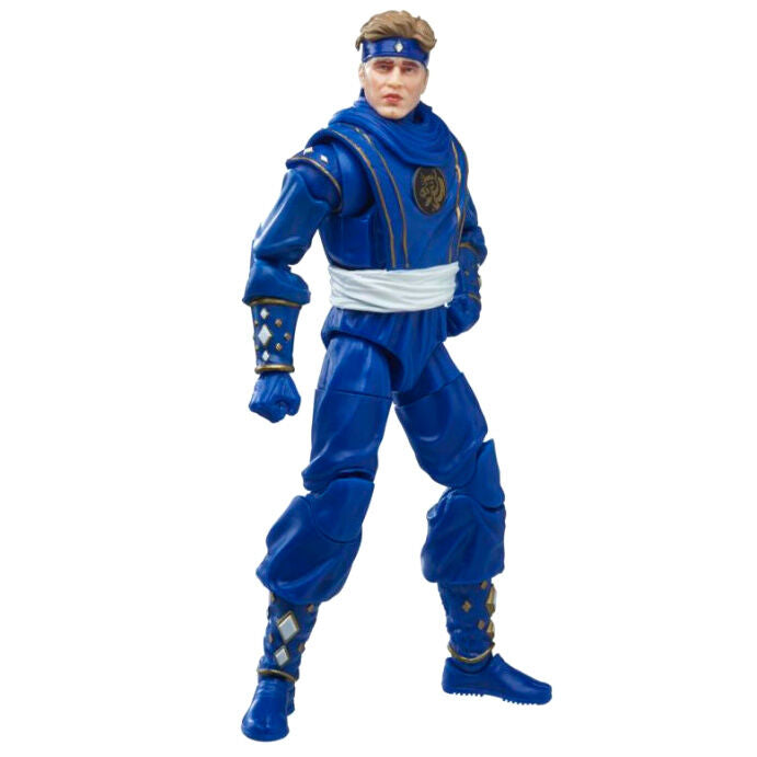 figure ninja blue ranger power rangers lightning collection 15cm