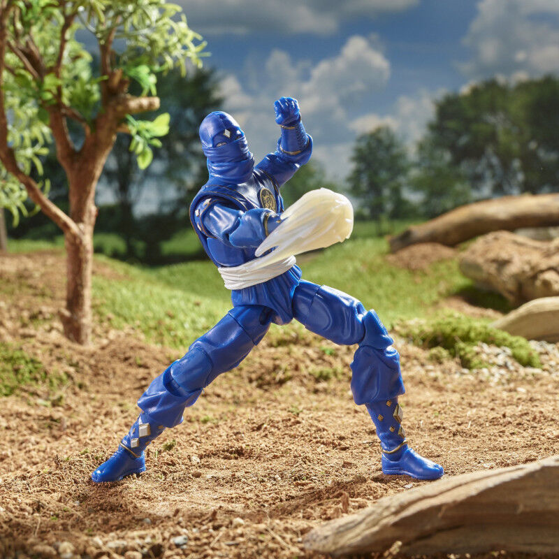 Figurka Ninja Blue Ranger Power Rangers Lightning Collection 15cm