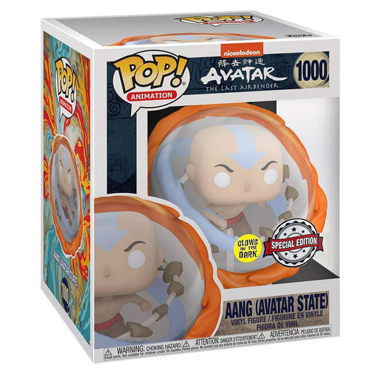Avatar Aang All Elements Glow in the Dark Exclusive POP Figure