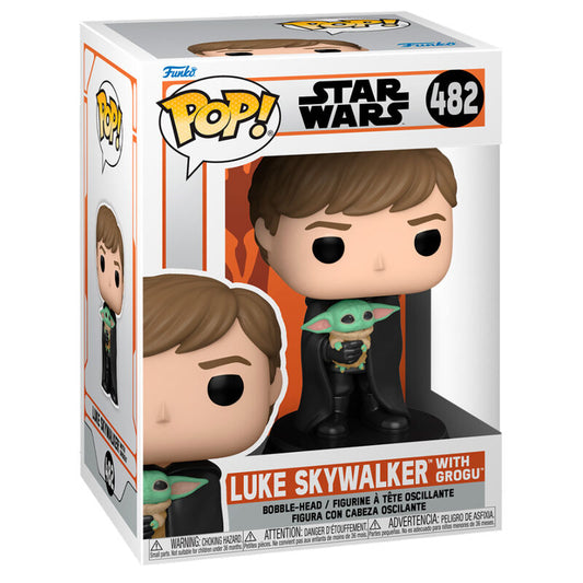 POP Figure Star Wars Mandalorian Luke with Child