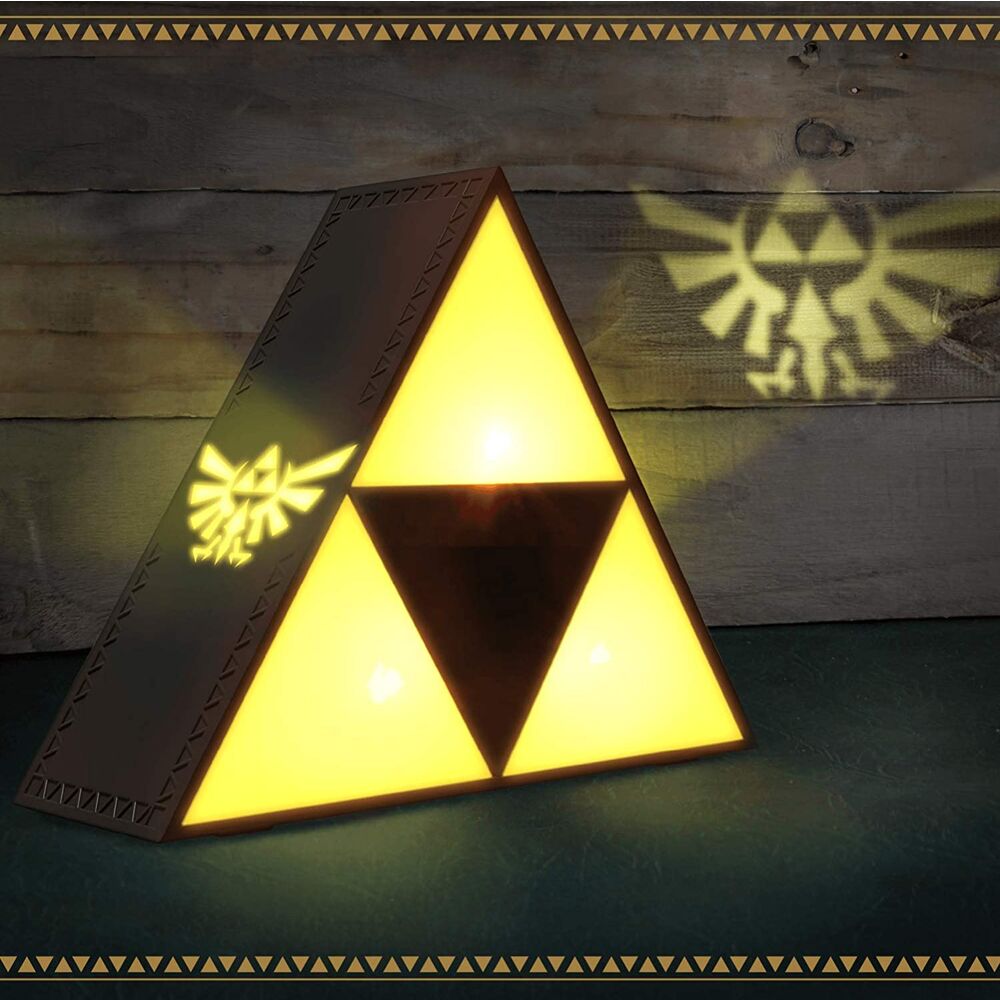 zelda triforce lamp