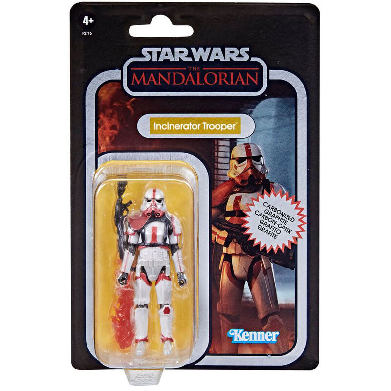 Incinerator Trooper Carbonized Collection Star Wars Figur 10cm Vintage