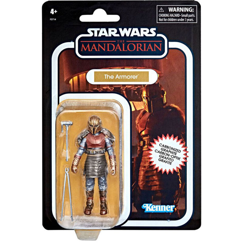 the armorer carbonized collection star wars figure 10cm vintage