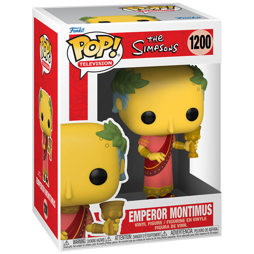 Simpsons Emperor Montimus POP Figure