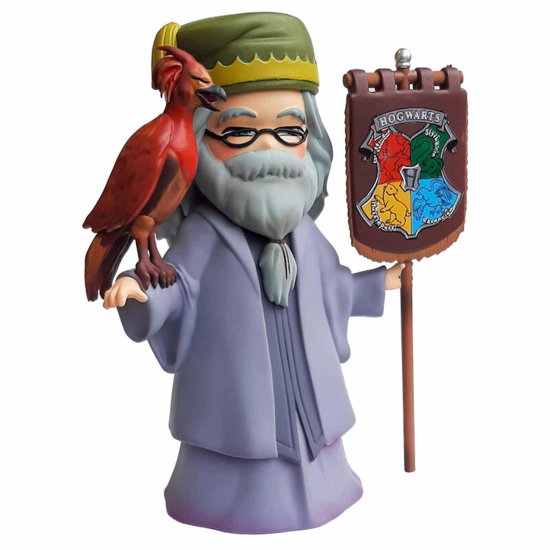 dumbledore and fumseck harry potter figure 15cm