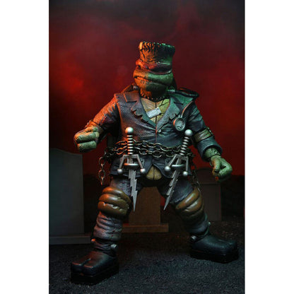 Action figure definitiva di Raffaello nei panni del mostro di Frankenstein delle Tartarughe Ninja 18 cm