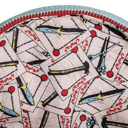 Mochila de cosplay de Chucky Loungefly