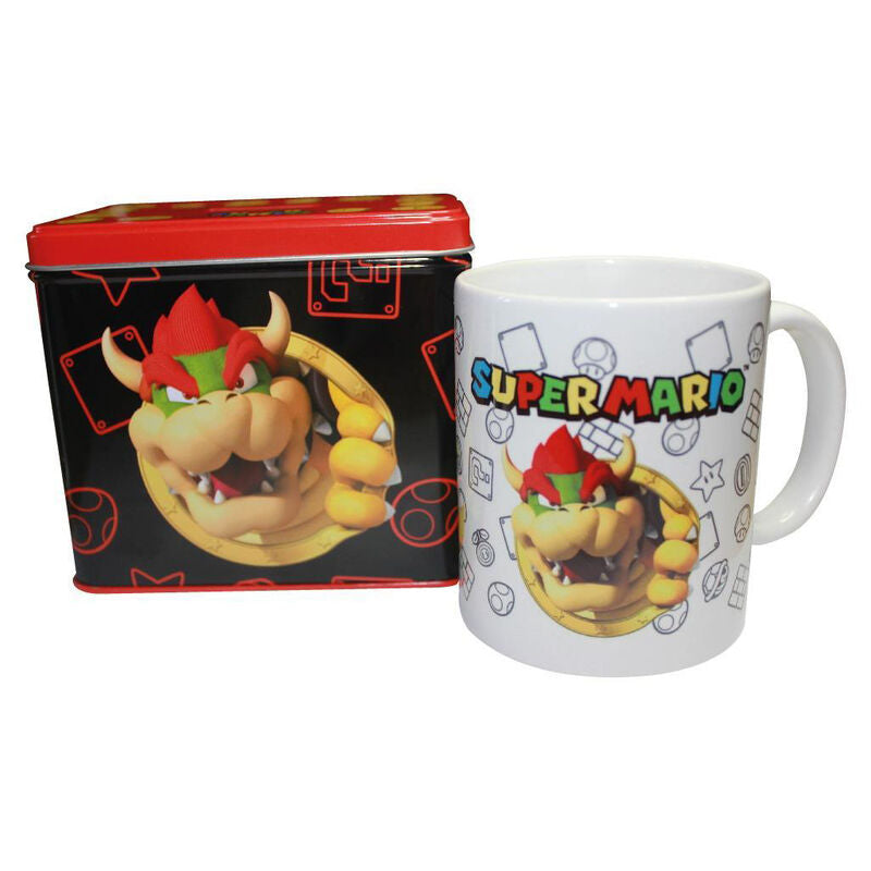 bowser super mario bros nintendo piggy bank  mug