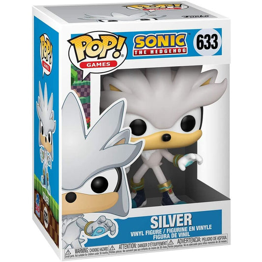 pop figure sonic 30th anniversary silver the hedgehog