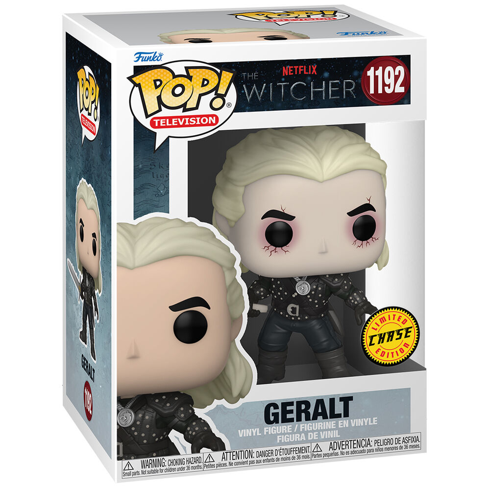 pop figure the witcher geralt chase